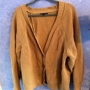 Banana Republic Camel Cardigan Sweater